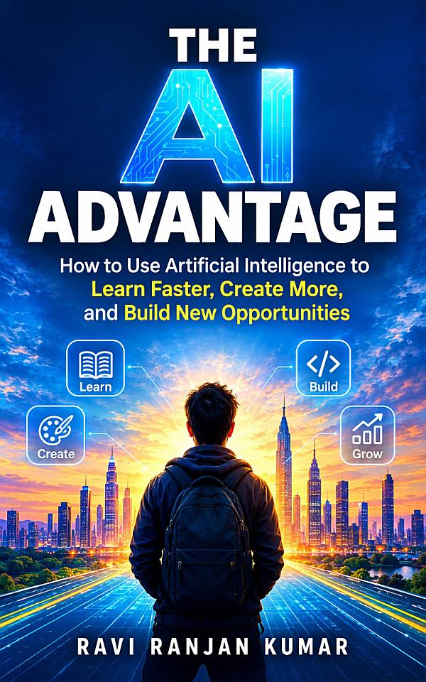 THE AI ADVANTAGE by Ravi Ranjan Kumar — book cover